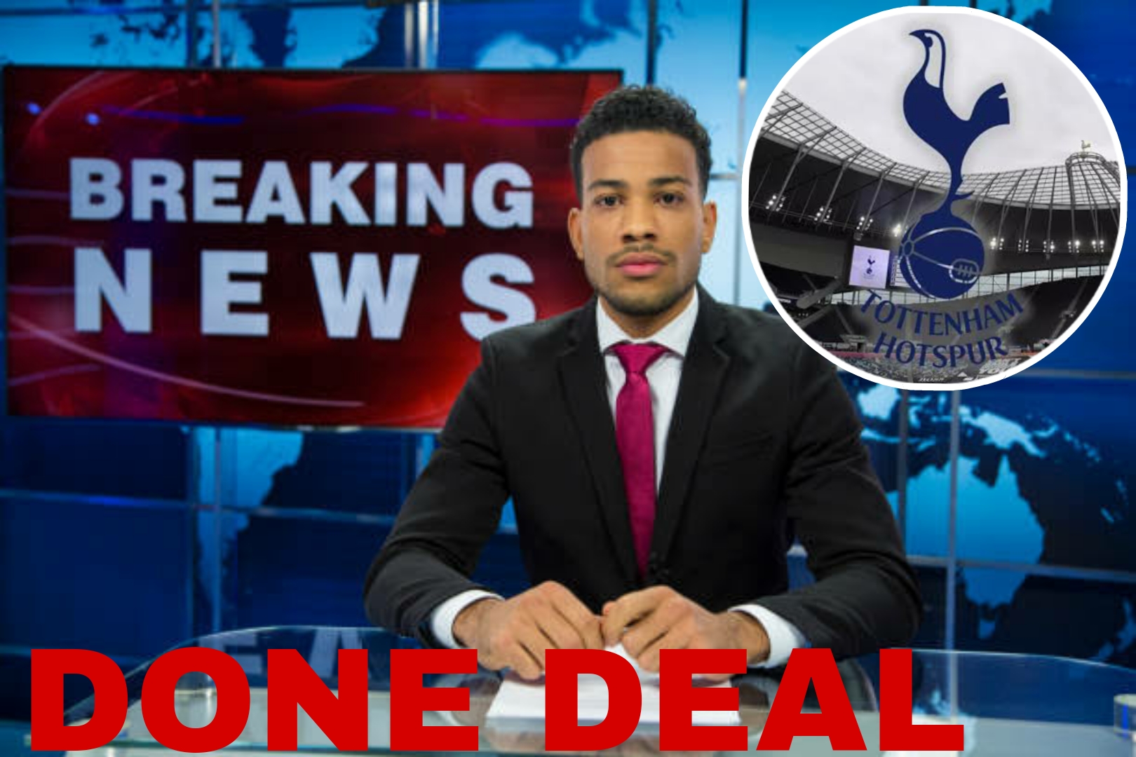 DONE DEAL: Tottenham just  complete the signing of  world  record-breaking transfer for Star player