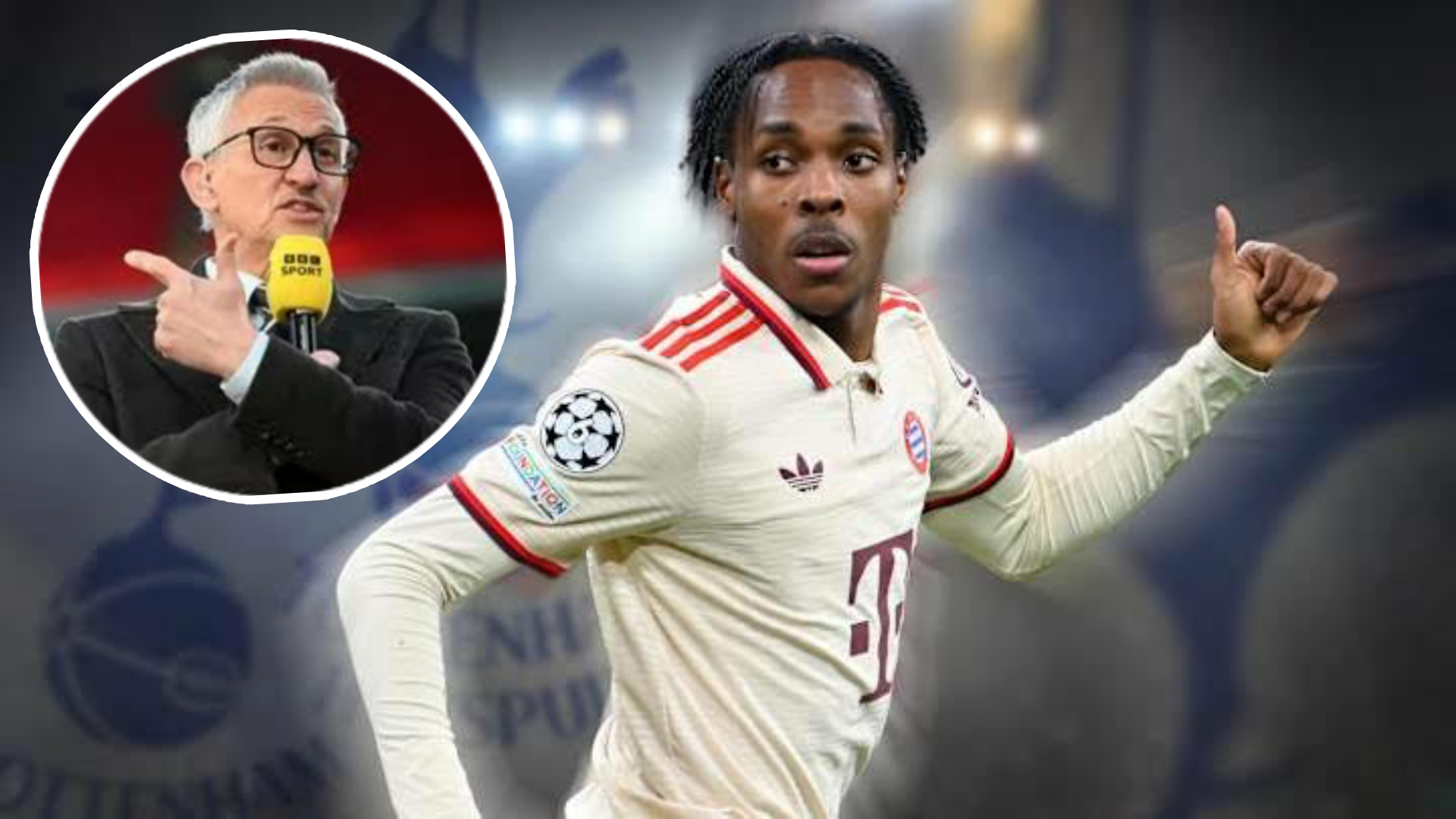JUST IN: Gary Lineker shares his surprising thoughts on Mathys Tel after his first start and goal for Tottenham