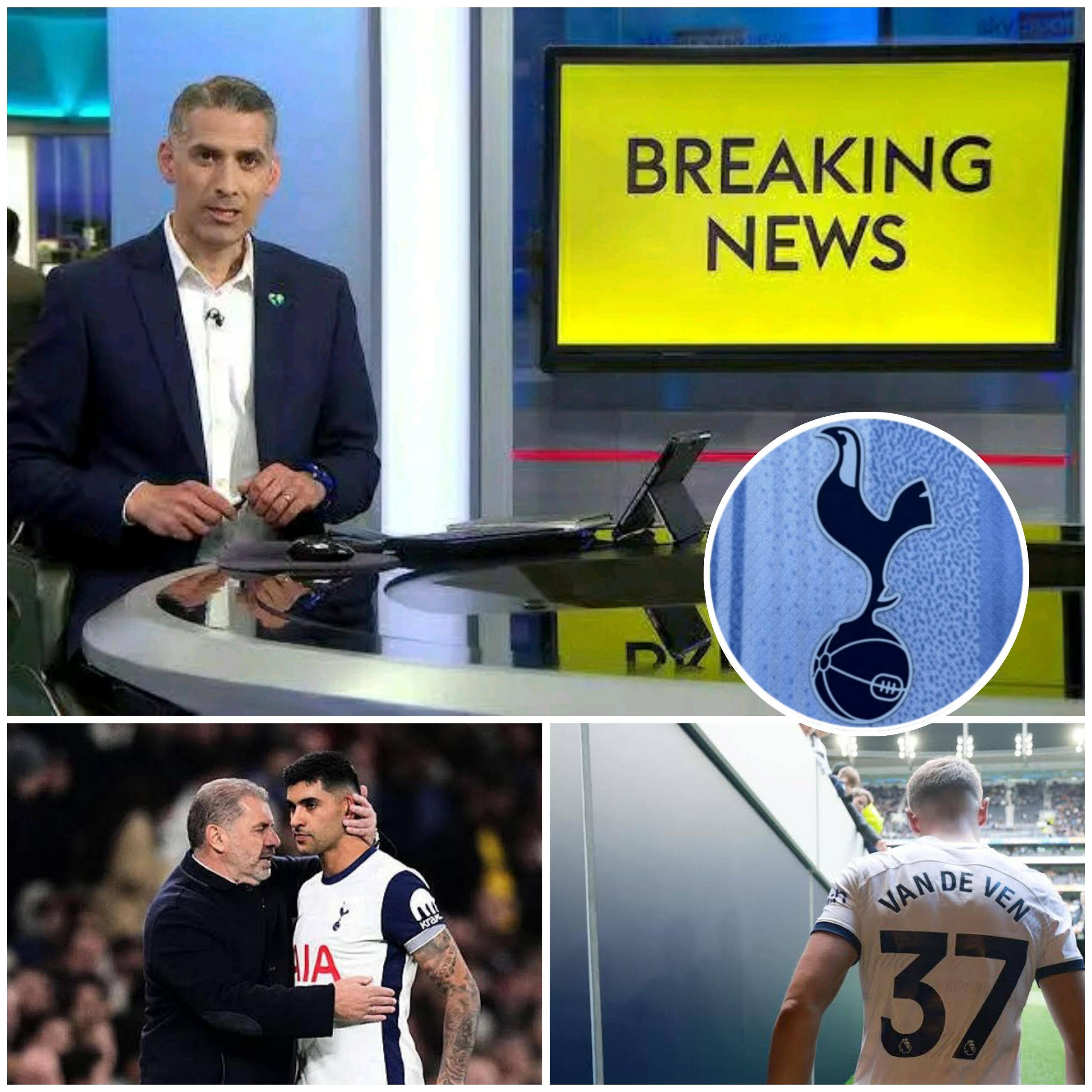 Breaking: Ange Postecoglou say’s  Romero and Van de Ven are back in action and revealed the games they’re set for