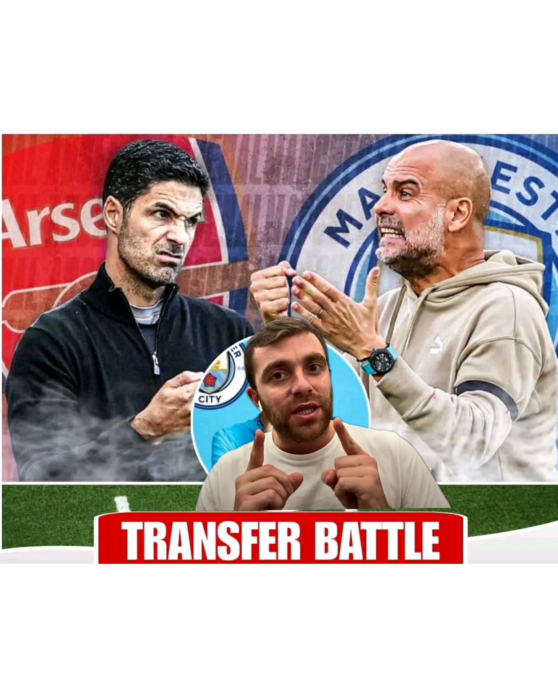 BIG NEWS: Man City now willing to spend Extra millions to Hijack player who has agreed personal terms with Arsenal