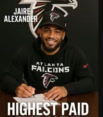 JUST IN: Falcon Have Completed The Move TRo Sign Former Green Bay Packers To Star Jaire Alexander To Make Him The Highest Paid Falcon Following His Released From Packers
